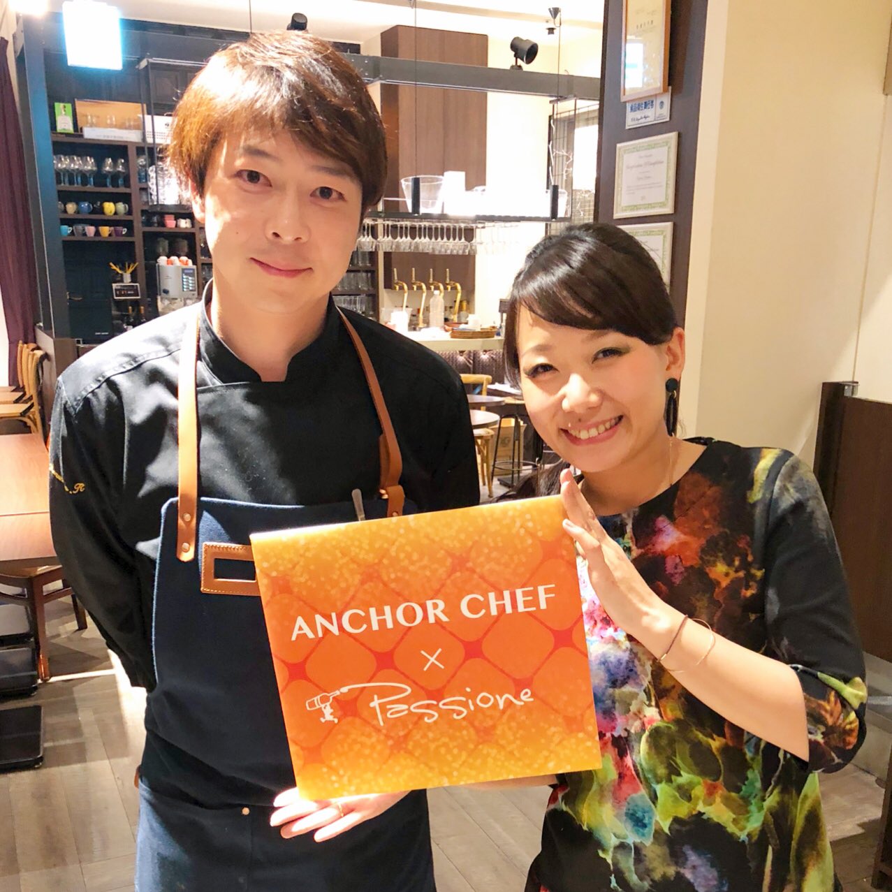 Tsunei On Twitter 川越シェフ新ブランド アンカーシェフ 川越達也 パッショーネ あがの姫牛 おじゃましてきましたー 目に美しく味はもうとにかくおいしかったです 幸せーーー ありがとうございましたー アンカーシェフ