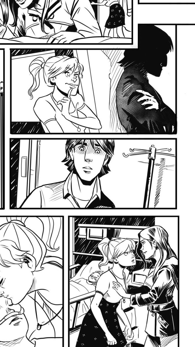 frandelgado's tweet photo. Jeremy and Aunt Emmy are my two favorites. Happy Monday, today is my last day in Mexico 🇲🇽 #insightcomics #ariannairwin #womenincomics #comicinks #thecometbook #frandelgado #francinedelgado https://t.co/V5tTAf3gOG