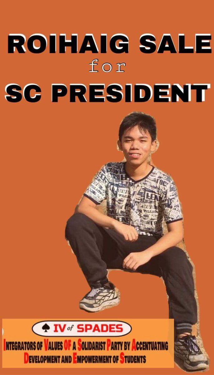 mamarchso's tweet photo. Kay ROI walang nasa isang tabi, lahat kaSALE. Roihaig Sale for your STUDENT COUNCIL PRESIDENT ! ๐#kaSALE #IVOS https://t.co/qIlS5BYS7A