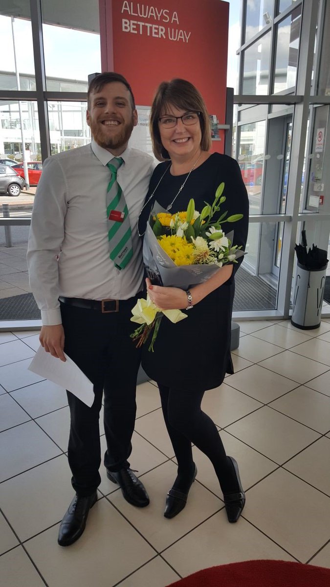 BurrowsToyota's tweet photo. Mrs Hold is delighted with her new #18Plate Toyota Yaris from Jack at our Doncaster site - thank you for choosing Burrows!
📸 - #BurrowsSnaps https://t.co/9dHdr4mHsv