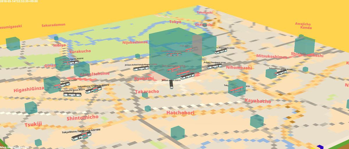 webtrainmap's tweet image. 東京駅周辺の現在の様子をお届けします。
train.utautattaro.com 

#ウェブゲージ