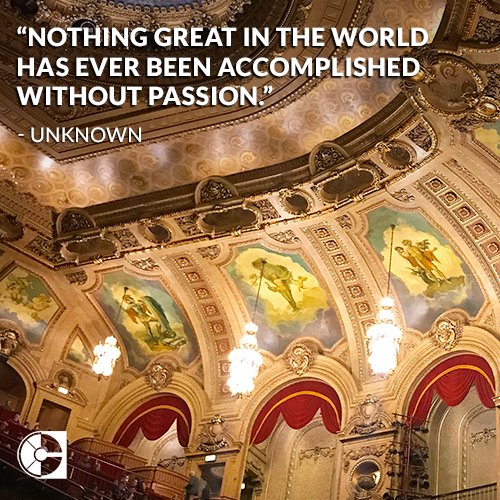CBforEmployers's tweet photo. "Nothing great in the world has ever been accomplished without passion." #MondayMotivation https://t.co/6VhNwyFI7F