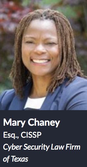 CyberSummitUSA's tweet photo. Lending her expertise to #CSSDallas, @MaryNChaney, former Special Agent for the @FBI is now practicing cyber security law for her own firm, be sure to hear her advice for the modern CIO, CISO, and General Counsel! Registration: https://t.co/7zg1r62Oez https://t.co/4k53xubpBw