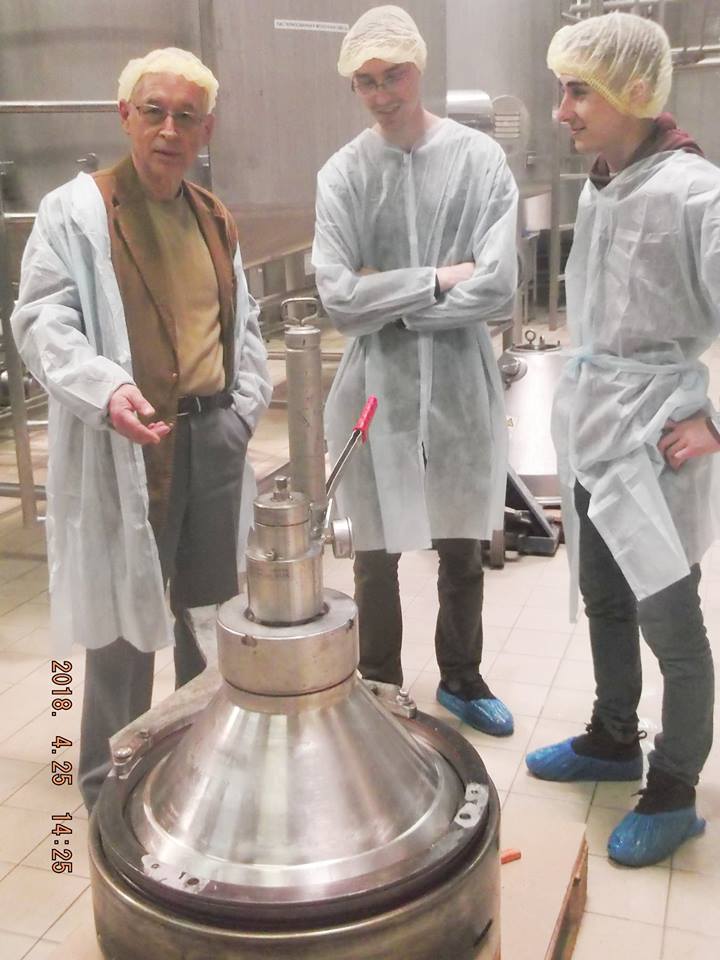 MAFPP_EN's tweet photo. Study of equipment, in the process of undergraduate practice, at the PepciCo Dairy Plant in the city of Vyshneve https://t.co/u55HzLZNVJ