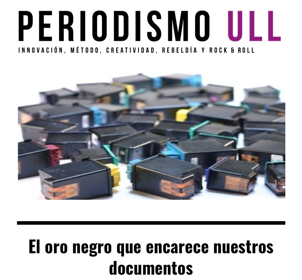 rosau's tweet photo. El oro negro que encarece nuestros documentos https://t.co/bs0g0XENMu #opinion #MuyInteresante @ThePyramid00 #verygood 🖨📑💶 @PeriodismoULL https://t.co/3t5GFZ7IOp
