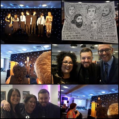 JolantaAM's tweet photo. Congrats to all the nominees & winners at Thursday's #thisabilityawards in Hull! A very enjoyable and inspiring evening thanks to @TalentMatchHumb @PADDTalentMatch @alex_brooker @BigLotteryFund https://t.co/6JQZ0eJqPL