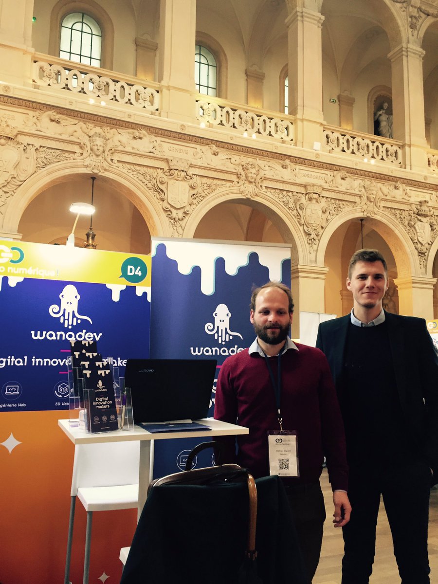 WanadevDigital's tweet photo. Plus que 2h de salon #GoNumerique à la @CCILYONMETRO pour nous rencontrer et parler transformation numérique ! https://t.co/SJIGZpJQ2z
