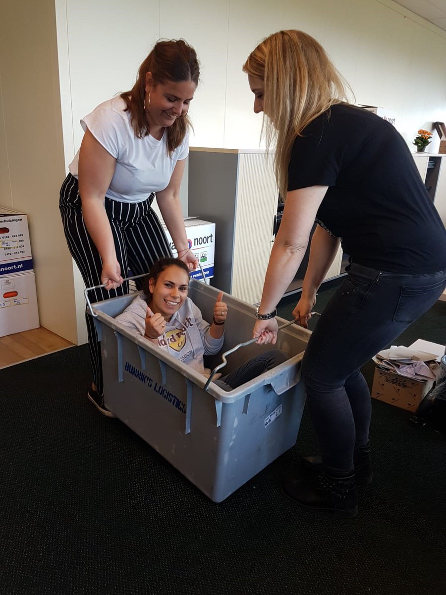 De verhuizing is in volle gang!