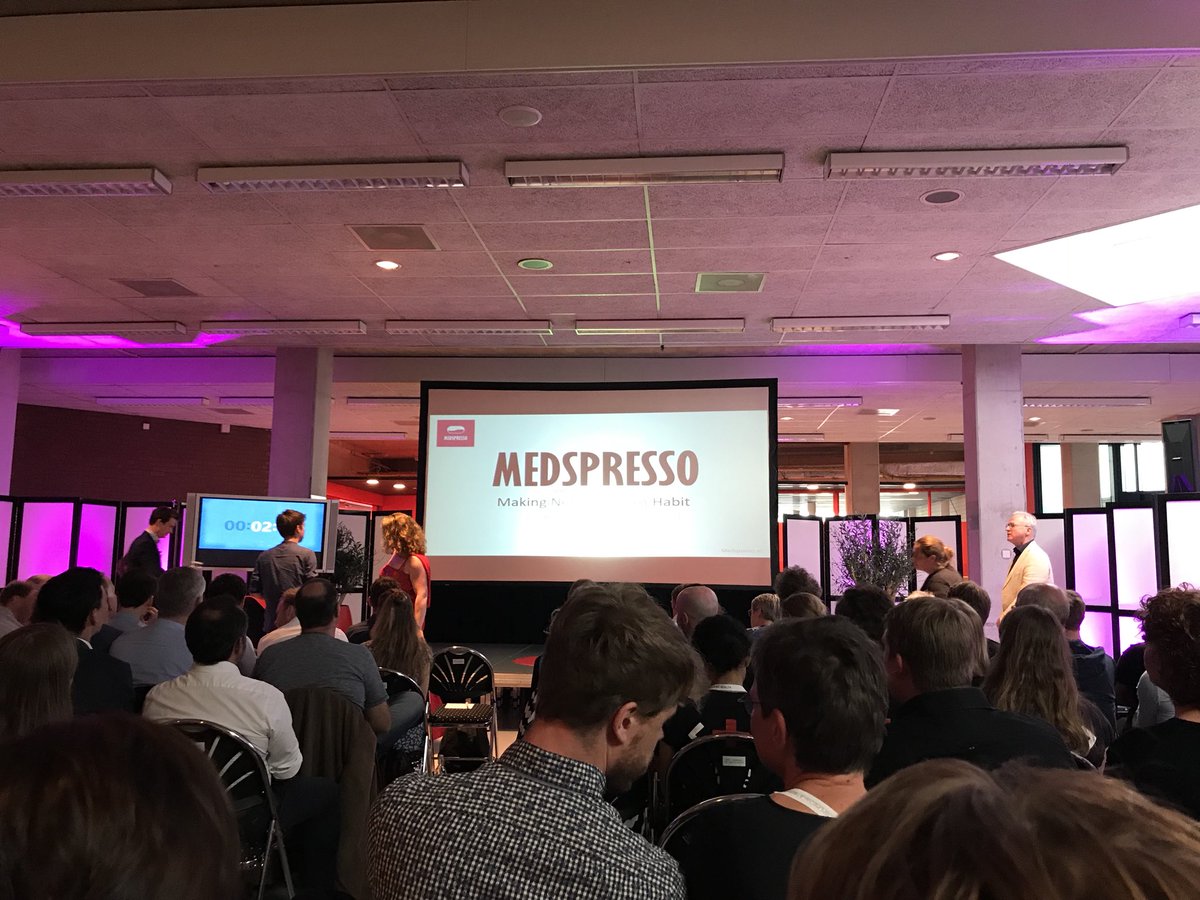 Mooi voorbeeld van user experience voor bevorderen compliance! #medspresso #finaledhh18