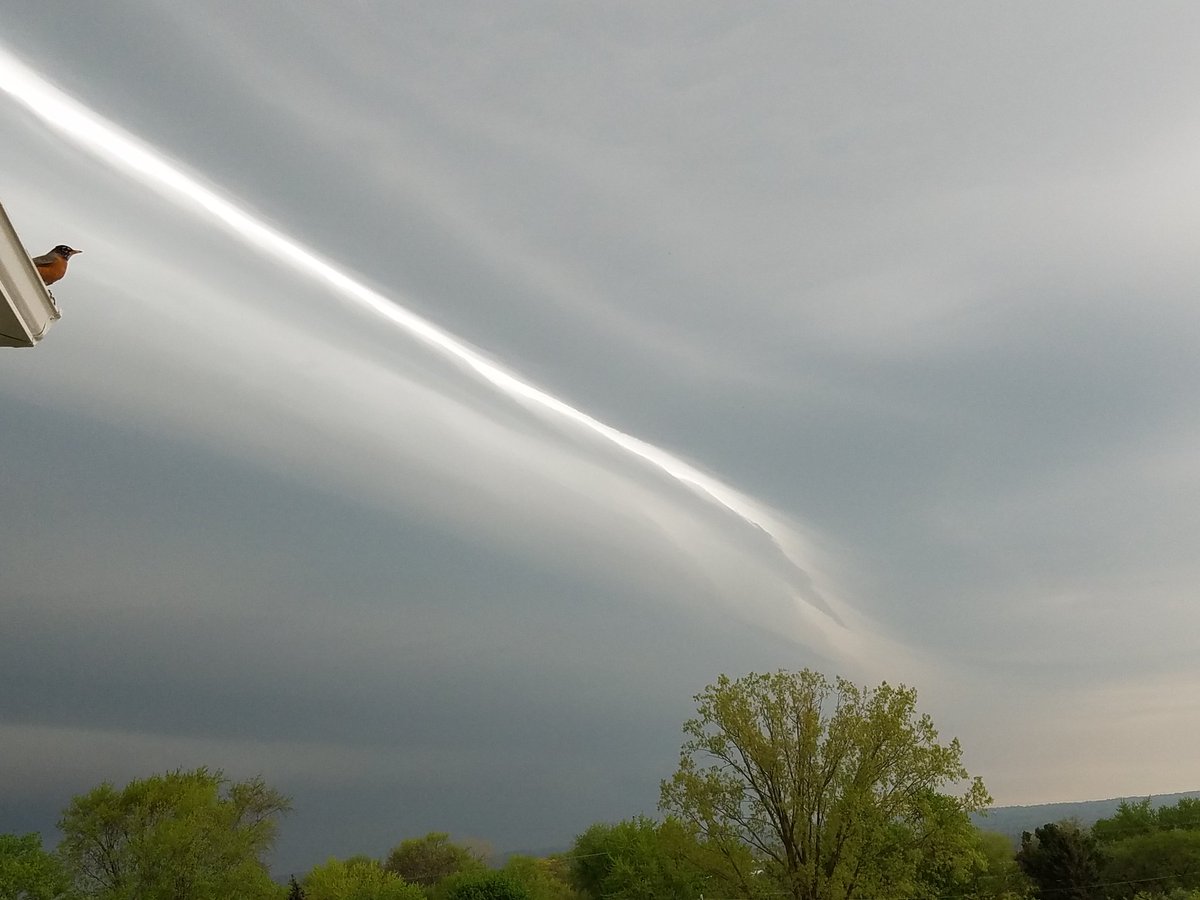 SweetSue4160's tweet photo. @MarkJWeather cloud storm front from the north and wind coming over Medina now https://t.co/RBOQsOUXix