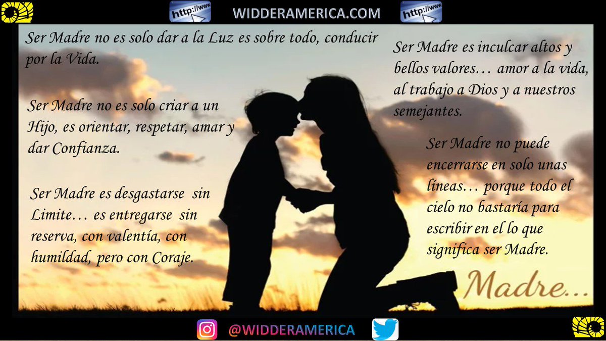 Alexanderwidder's tweet image. Felicidades a esas Madres tan Hermosas que cada día nos llenan de valor para seguir adelante y aunque no entendamos sus acciones sabemos en el fondo que es lo correcto #FelizDiaDeLasMadres #equipowidder #widderamerica