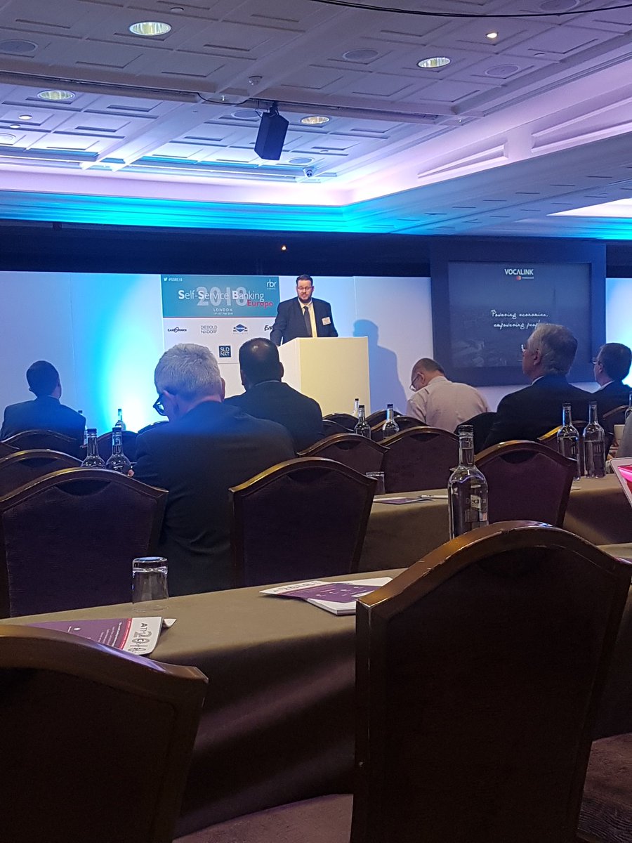 "Cash usage will continue to decline: we need to address the cost base" Andy McGonnell @RBRLondon #SSBE18