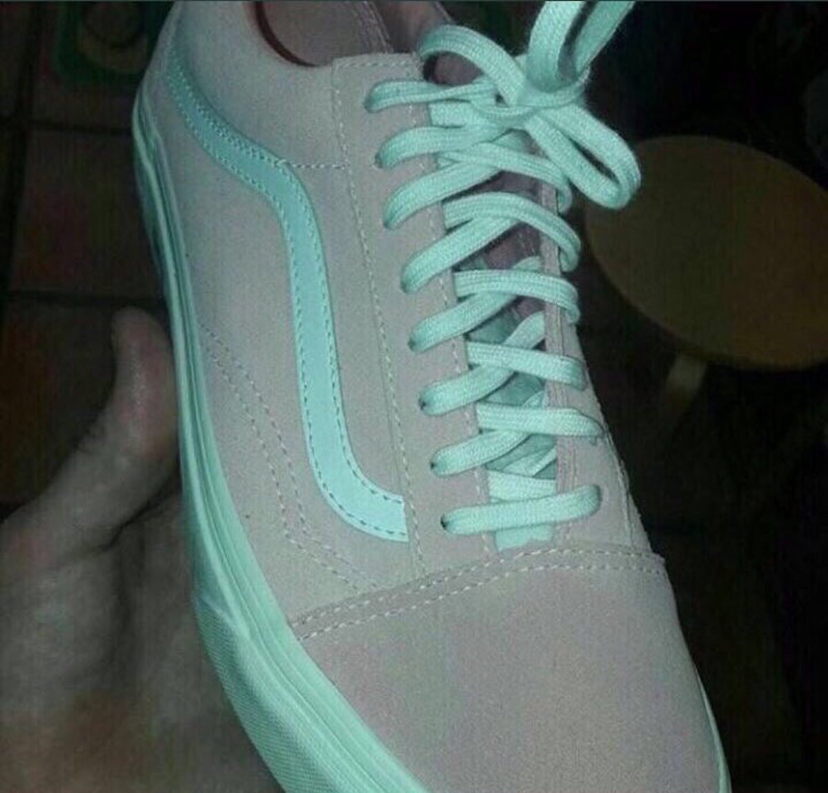 PlymSTEM's tweet photo. Arguments are high in the office right now over the 'The Shoe'! Pink &amp; white or grey &amp; teal?!?! What do you see? (Obviously it is grey &amp; teal) https://t.co/vWCzVYfWpH