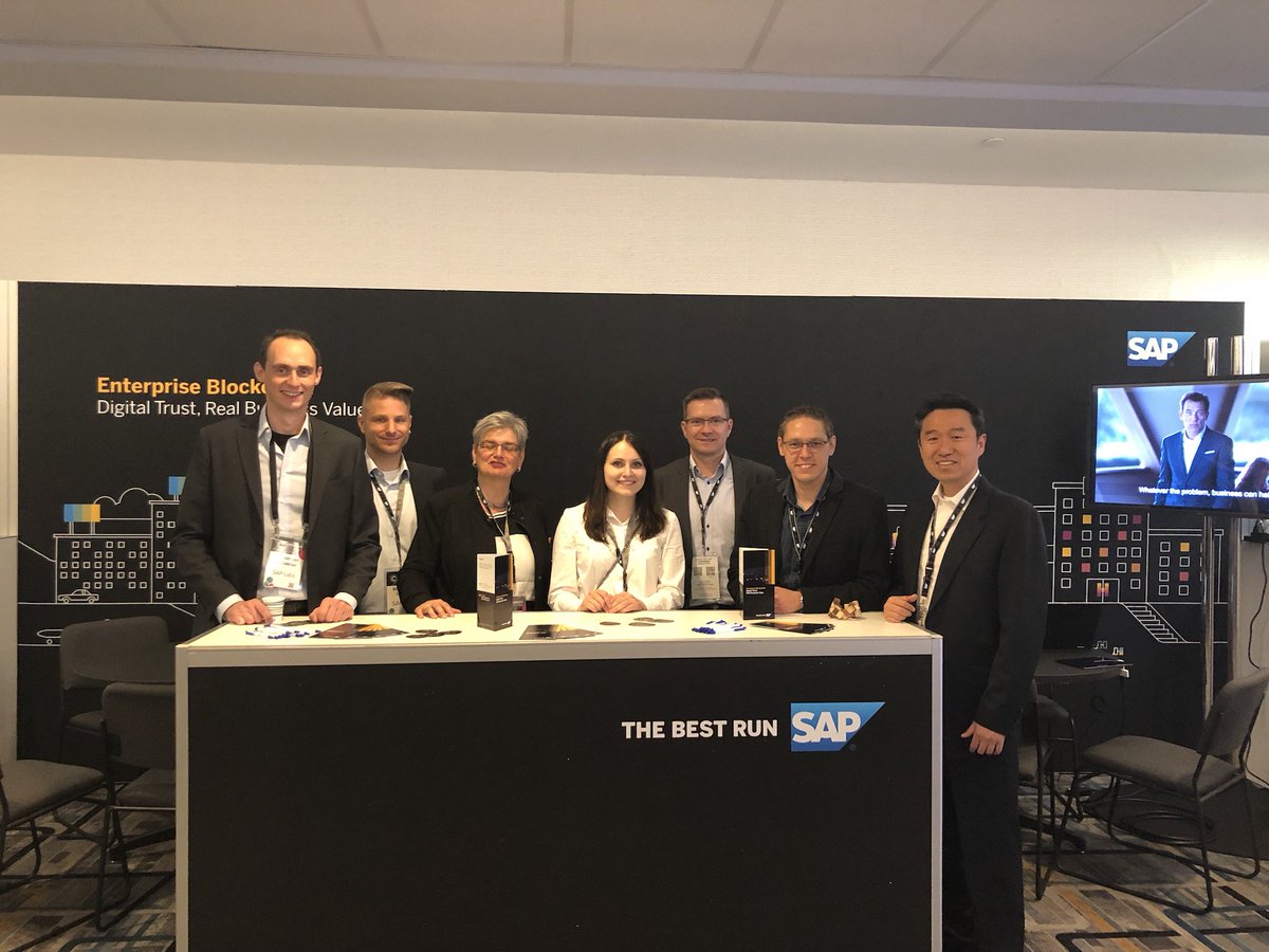 tzube's tweet photo. Uncover the future of enterprise blockchain. Visit @SAP at #consensus2018 in NY at booth 331. https://t.co/3TUsIuboVR