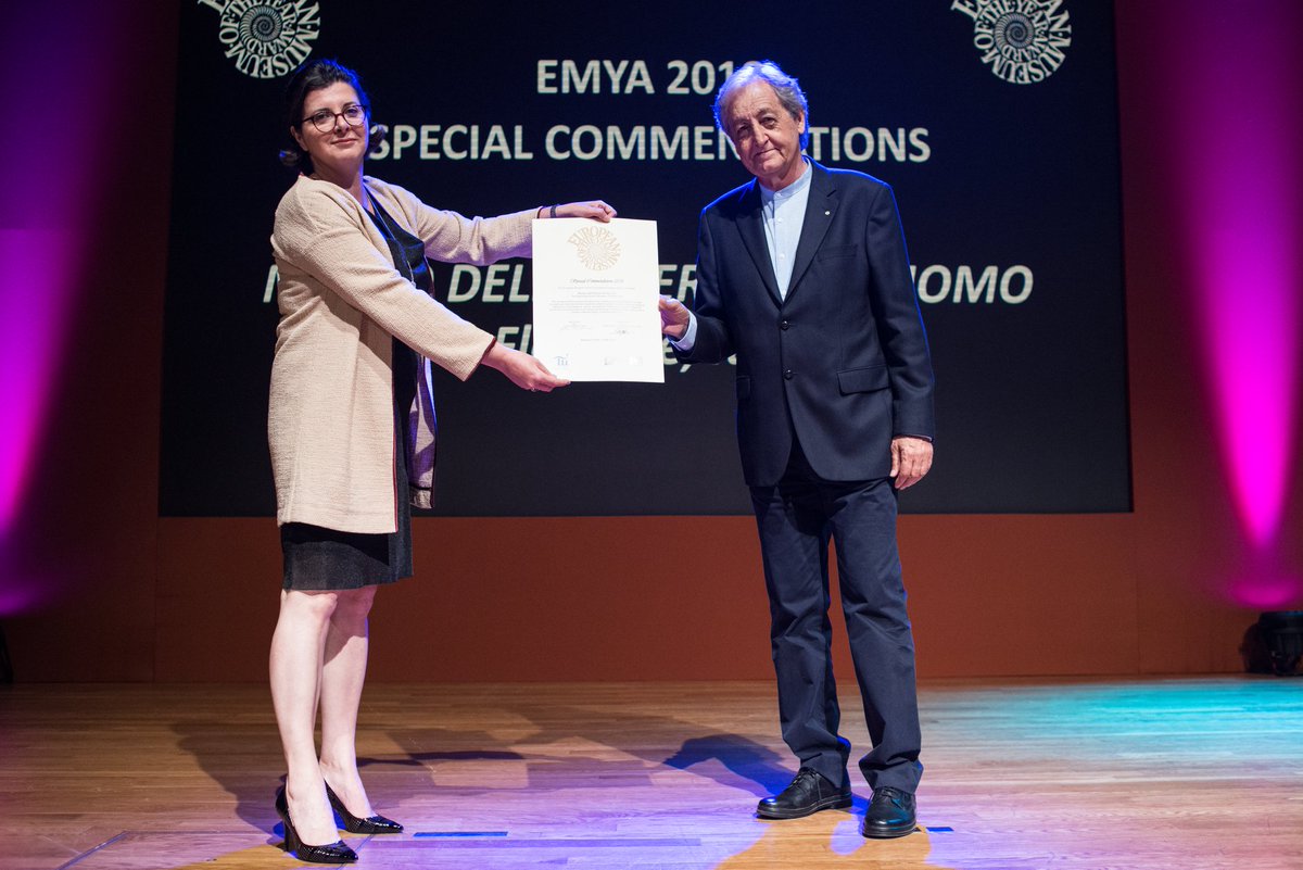 museofirenze's tweet photo. Il Museo dell'@OperaDuomoFi, è stato protagonista nel weekend dell' #EMYA2018 -European Museum of the Year Award- organizzato a Varsavia da @museum_forum e, tra i musei finalisti da tutto il mondo, ha ricevuto una menzione speciale! Qui tutte le info: https://t.co/6ogjveEpSl https://t.co/QWCS44V2A0