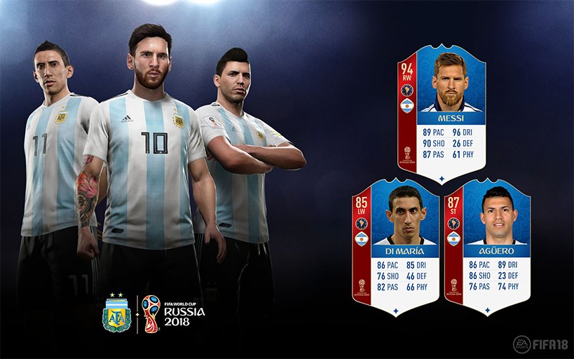 Image result for argentina fifa 18