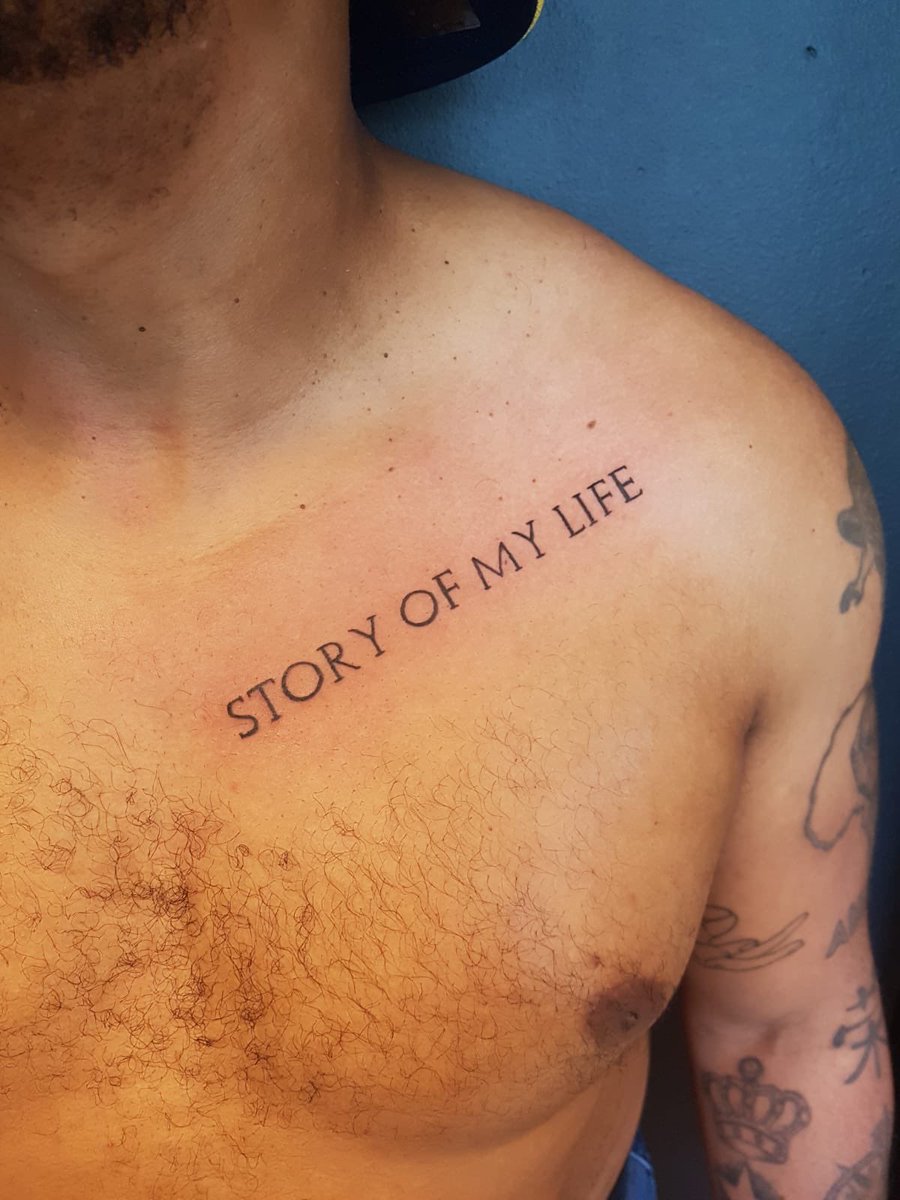 gdaal77's tweet photo. Tattoo done by @dutchtattooshop Thx you rock 🤘🏾 https://t.co/q9QNJAizEC