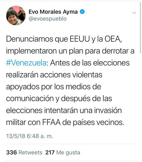 eflorencia147's tweet photo. #SiQuieresProsperidadVota este domingo a salir tempranito a votar para darle un paliza a los titeres del imperio #FelizLunes https://t.co/X0pOh2kCNt