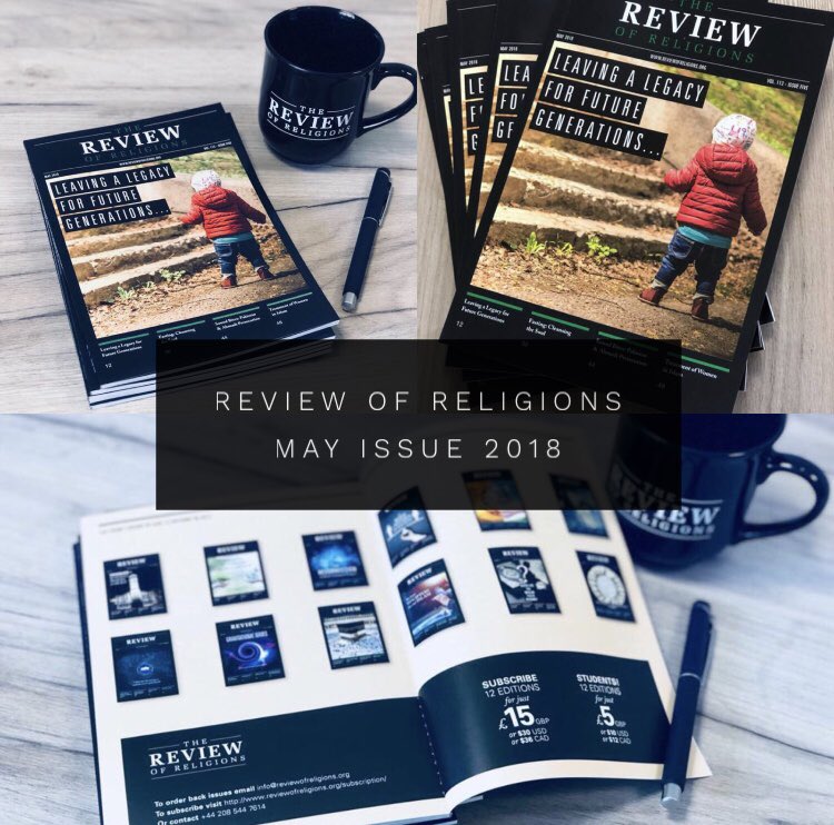 ReviewReligions's tweet photo. The Review of Religions latest May Issue is being packed and ready to be sent to people’s homes. Coming soon to doorsteps! Read about leaving a legacy for future generation.
#MayIssue2018 #ROR #ReviewReligions #Peace #IslamAhmadiyya https://t.co/N6FuualoOD