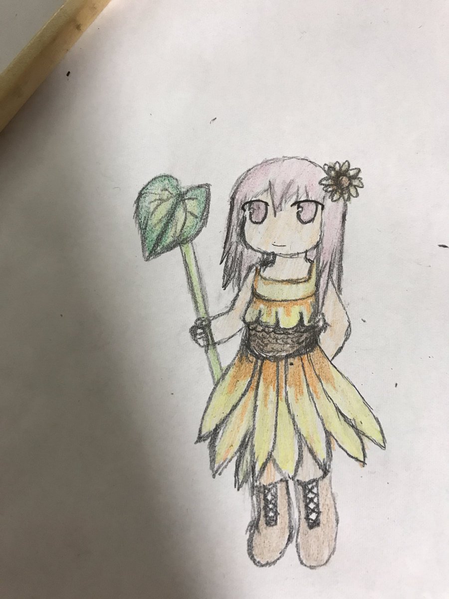 Twitter पर レウ 黒ガスト 1 向日葵 の擬人化 2 ツツジ の目の色 あと髪 3金木犀の花言葉 謙虚 謙虚 W E 個人的に可愛いからいいや 丸投げ