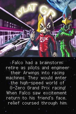 Smash JT on X: Star Fox Command's ending points to new Star Fox game  crossed between Diddy Kong Racing & F-Zero revealing at E3 as Star Fox:  Grand Prix. Racing mixed w/flight