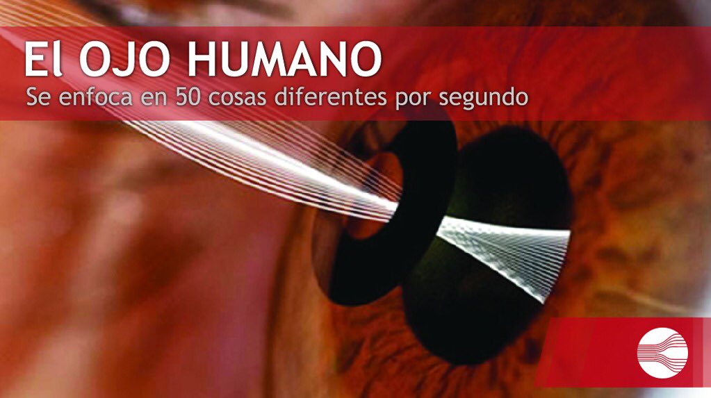 Dyter_Vision's tweet photo. El ojo humano 
 •Foco constante
En estado de vigilia, pareciera que el trabajo de los ojos no tiene fin. ¿Necesitas algún dato para comprobarlo? He aquí uno: el ojo humano se enfoca en 50 cosas diferentes POR SEGUNDO. Esta es la magnitud de su esfuerzo. #dyter https://t.co/H03TCiVRXN
