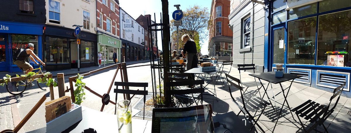 PJGCreations's tweet photo. Lovely sunny spot outside of the @CuriousTavern for a bit of work before tonight's @technottingham! #LimeAndSoda #SunAndWork https://t.co/aWbObSILqP