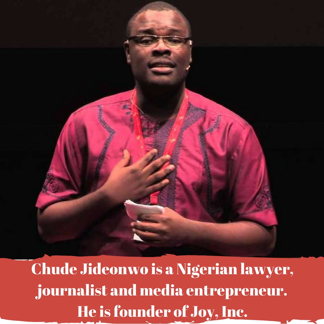 Our #MCM goes to @Chude  Chude Jideonwo is a Nigerian lawyer, journalist and media entrepreneur. He is founder of Joy, Inc., an American benefit corporation with a Nigerian subsidiary. #MCM #SMELoans