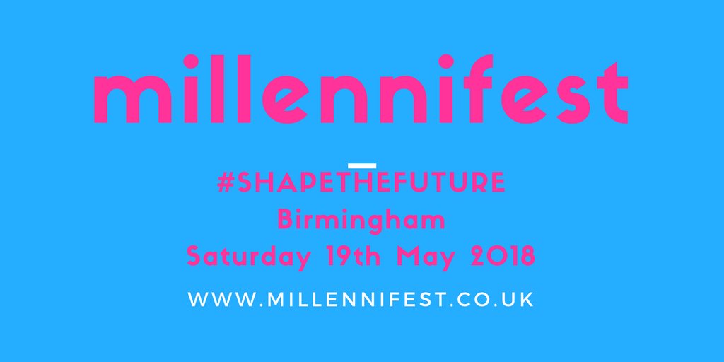 Just 5 days to go until <a href="/millennifest/">Millennifest</a> #Birmingham! Join us for a day of talks and masterclasses about the future of #millennial politics and society with @Lets_TAP <a href="/amahra_/">Amahra Spence</a> covi.org.uk/millennifest-b… #ilovebrum #thisisbrum #birminghamlife