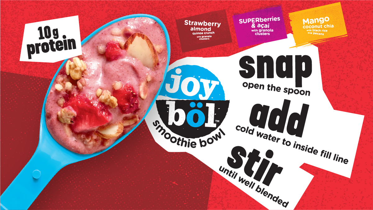 Did we mention this is the easiest smoothie bowl you've ever seen?