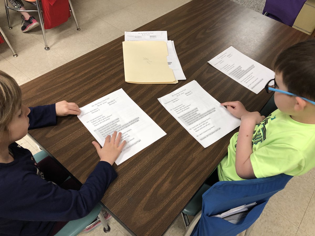 MissRobertson01's tweet photo. Getting ready for our readers theater! @LoganElementary https://t.co/g3xdzz1WSn