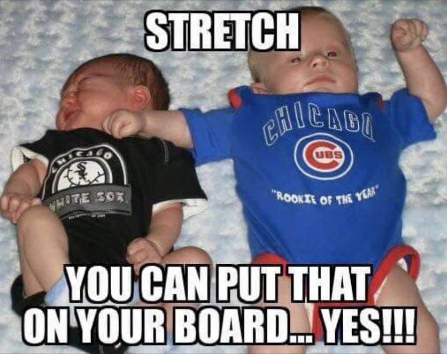 Starting the antics when they're young -