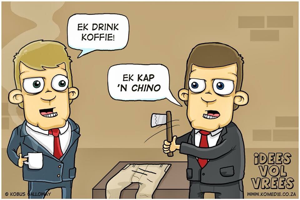 IdeesVolVrees's tweet photo. Een van my gunsteling spotprente! 😂

ONS WINKEL: https://t.co/oGTi9N4yDL
VOLG MY: https://t.co/fiyMbezruW

Kry 'n unieke spotprent vir jou besigheid by kobus@komedie.co.za https://t.co/0zHlWnVXFW