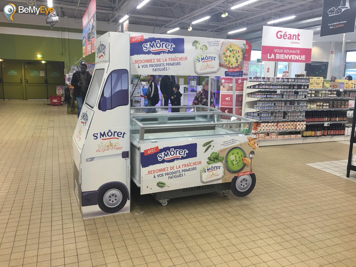 InStore_Europe's tweet photo. It's a dairy day today. Which do you prefer, this twee van activation for St Moret ( by Savencia), or the fun Laughing Cow activation (by @belcorporate ), both #FoundinStore at French Carrefour supermarkets? #dairy #retail #merchandising
BeMyEye Instore: https://t.co/iRQ6LAy9bi https://t.co/tTw7ogAe9J