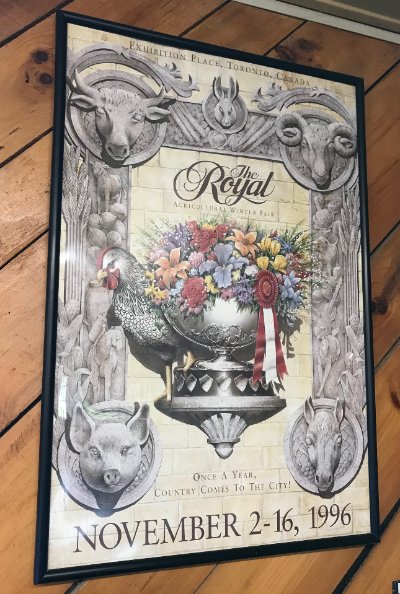 Image result for royal winter fair poster 1996