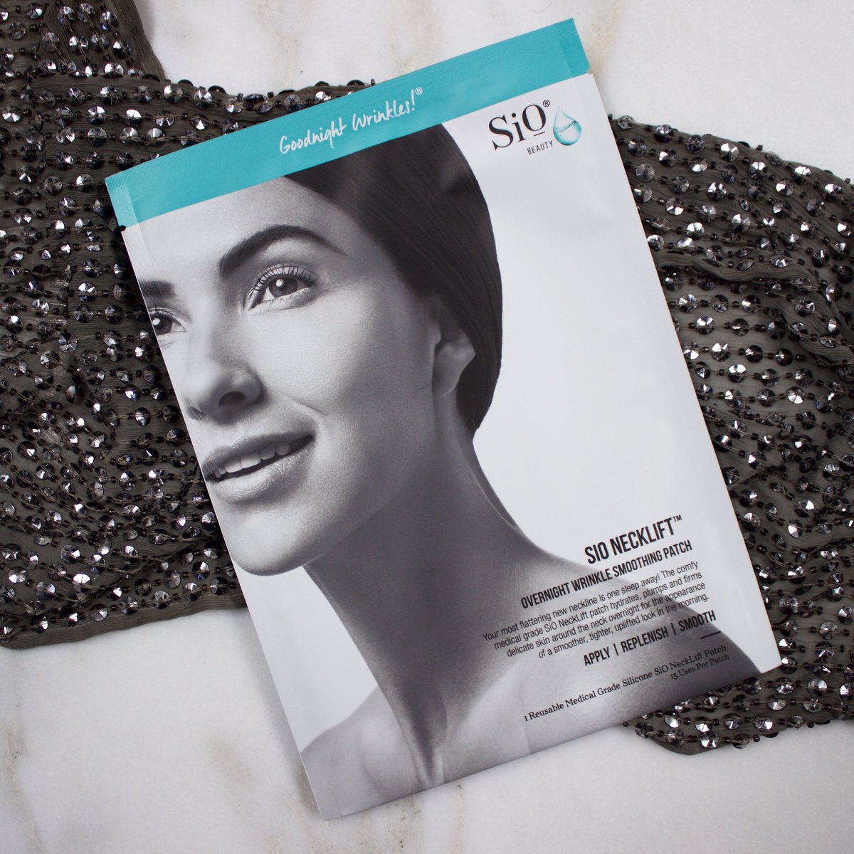 TiffanyTurnham's tweet photo. The SiO Necklift transforms your neck from turkey to swan! The comfy, potent, medical grade NeckLift patch hydrates, tightens, and tones the delicate, thin skin around your neck overnight for the look of smoother, tighter, uplifted skin in the morning. https://t.co/zEvoGLpori https://t.co/dLB8qm3Ipp