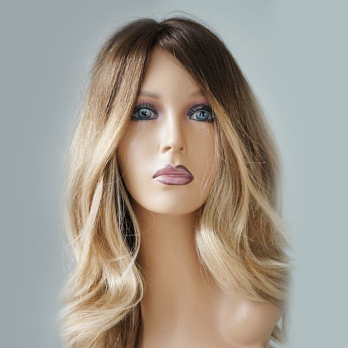 HouseOfEuroHair's tweet image. As posted by: @ready.to.hair : This gorgeous Susan piece by #houseofeuropeanhair was a nice light brown in its virgin state. We gave her long roots, a sunny blonde balayage, and a trim. 💆🏼‍♀️💇🏼‍♀️💃🏼 #customcolored #wigs #hairreplacement #hairtransformation #luxurywigs