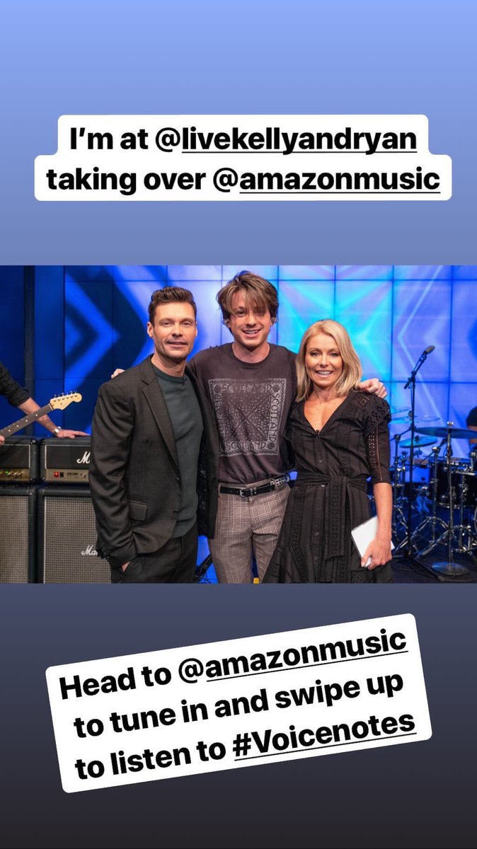 CharlesPuthITA's tweet photo. Charlie via Insta Story 

14.05.2018 https://t.co/B11k24A9rV