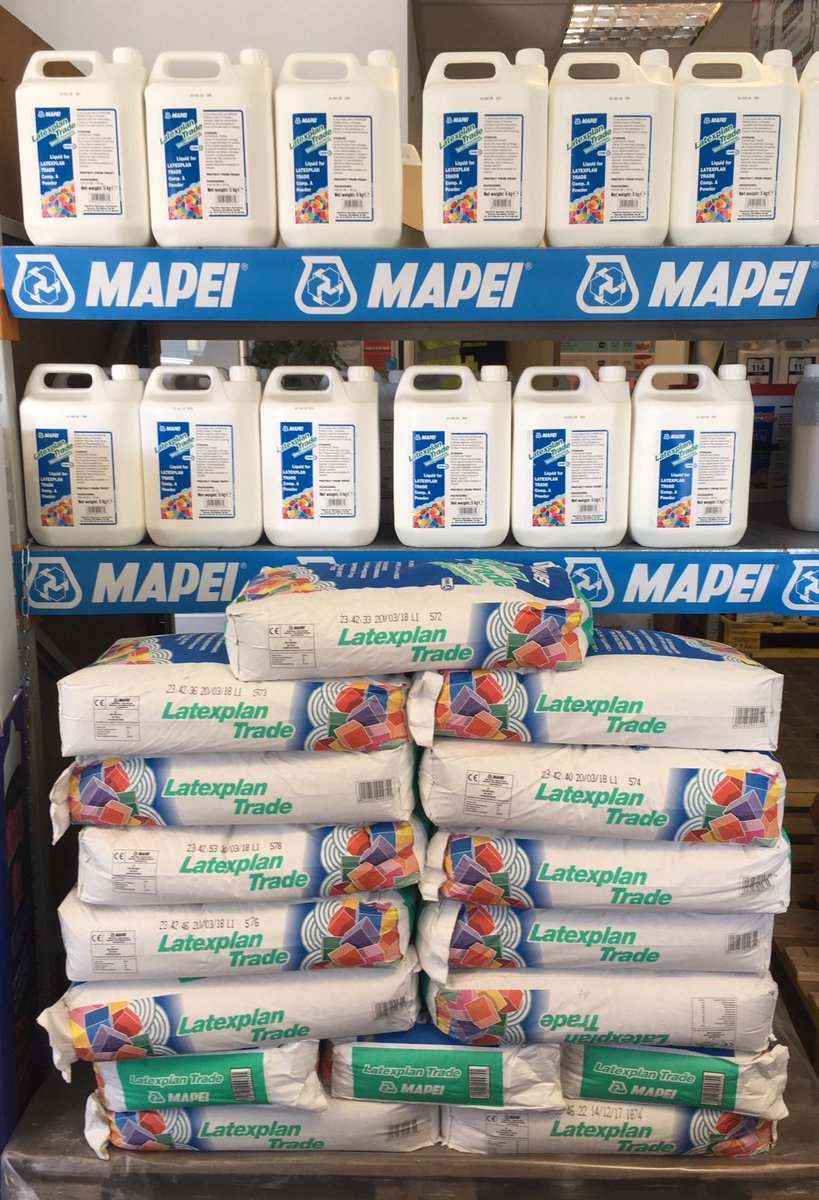 Richards_Gary1's tweet photo. Nice truck of @MapeiUKLtd latexplan trade delivered today at Richards Southampton. Pop in and see us. #Flooring #mapei https://t.co/7NKgF4hGTQ