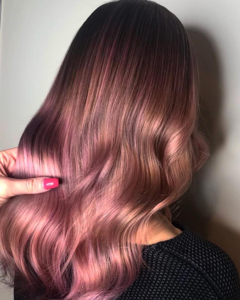 WellaPro's tweet photo. Unreal on-trend rose tones created by Shauna Forman 😍#WellaPassionistas https://t.co/kZzNb8FGNL