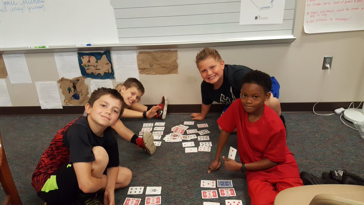 MrsGriffeyTCE's tweet photo. Researching games we know in order to create our own math board games! #TCEcardinals #luckorstrategy https://t.co/fOycJhtQYD