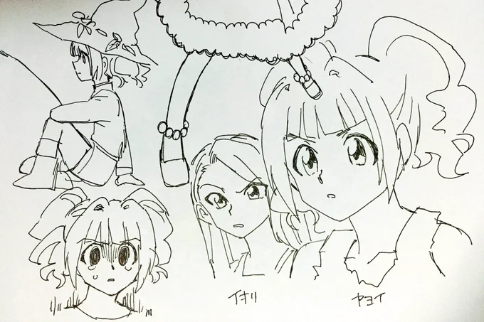 H×Hを読んだ後のやよいちゃん(いおりん)と意味のわからないらくがきもあるので箸休めに見てってよ 