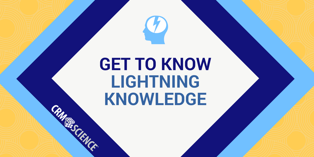 CRMScience's tweet photo. Lightning Knowledge ⚡you may be wondering...
- What is it?
- Who is it for?
- How to enable it
- What are the limitations?

➡️ We've got your answers in this introduction to Lightning Knowledge. 
https://t.co/f7yo8NJUvC https://t.co/zpN4g2QRTi