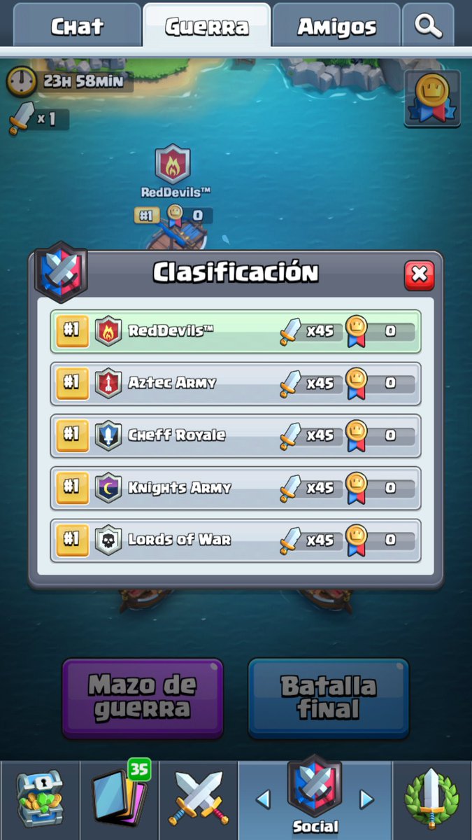 Inicia una nueva guerra, ¿Quién saldrá victorioso? #ClashRoyale #clanwars <a href="/ClashRoyaleES/">Clash Royale ES</a>