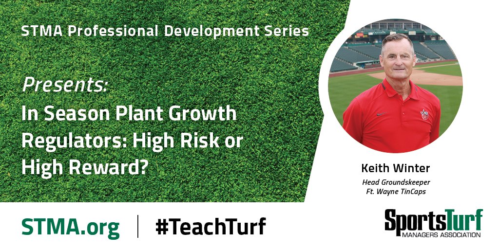 FieldExperts's tweet photo. Don't forget! #Free access to Keith Winter's presentation on In Season Plant Growth Regulators is available May 15 through May 21. Stay tuned so you can watch the presentation as soon as it's available. #SportsTurf #TeachTurf https://t.co/Qx1ihvNVLh