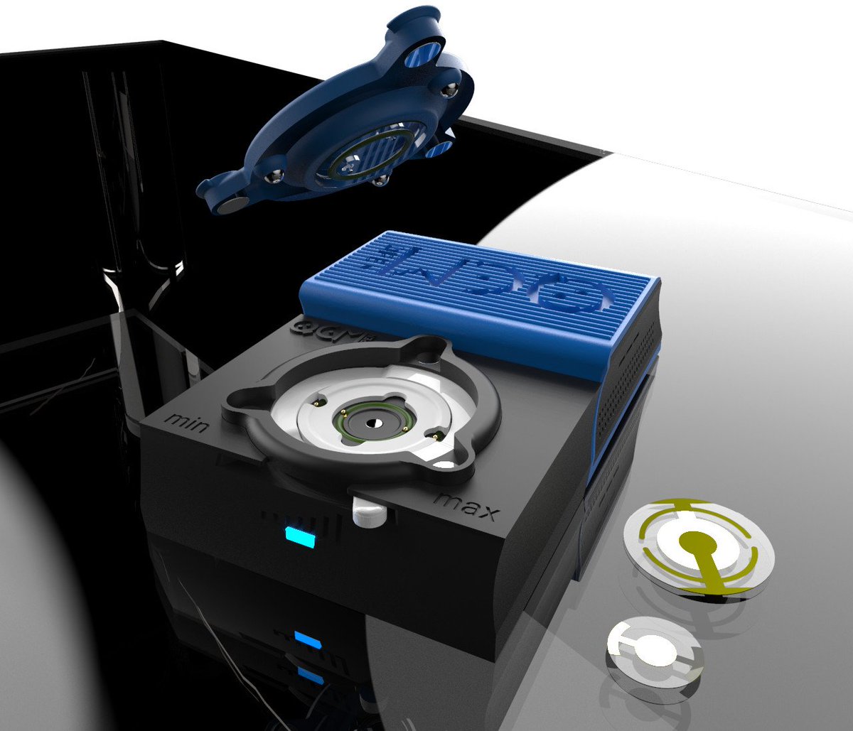 With its innovative design we have made the sensor module compatible with a wide range of sensors and all the #openQCM devices. Next launch May 16, 2018