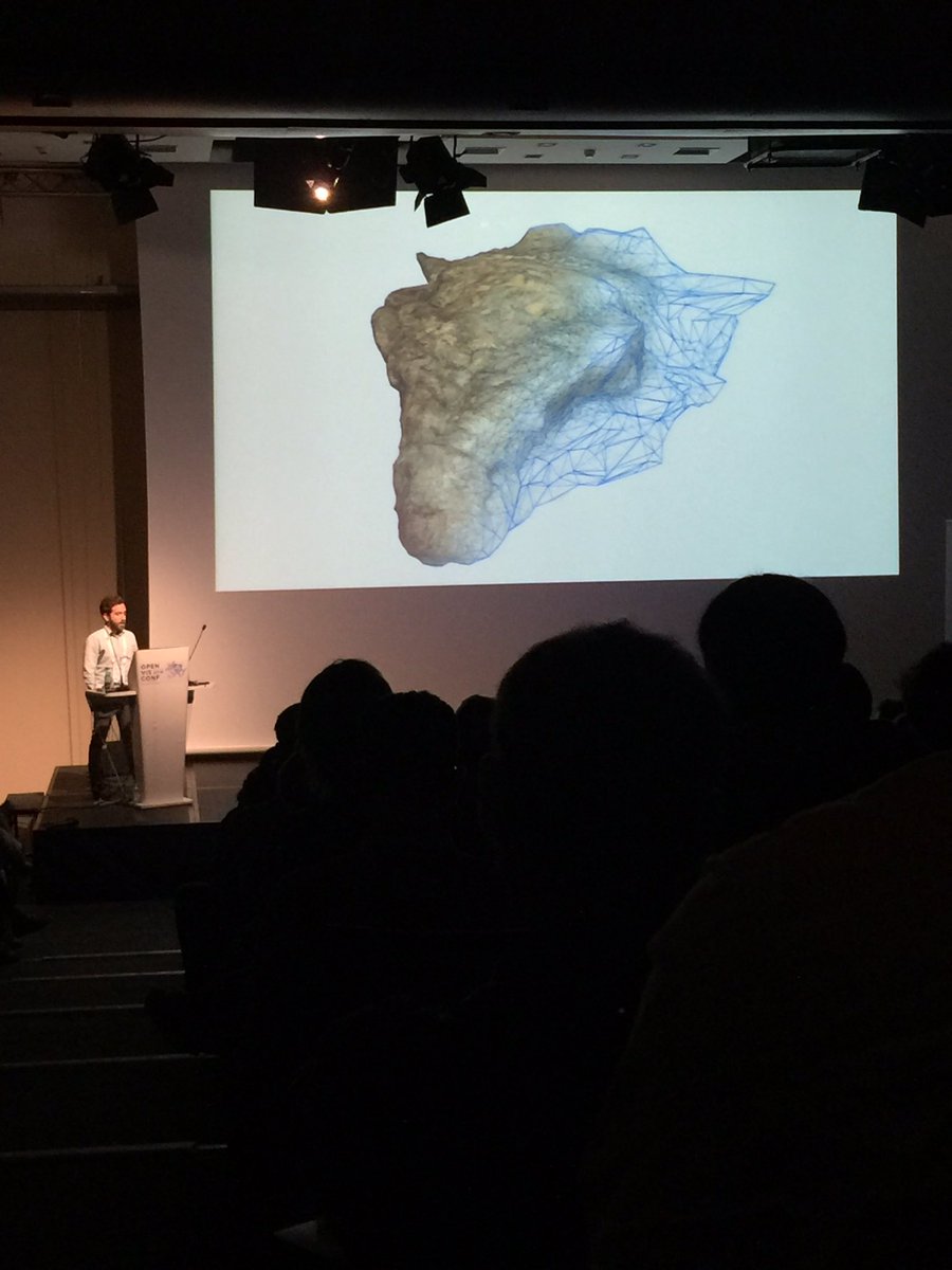 EMLYON's tweet photo. Resurrecting a one million year dinosaur fossil thanks to 3D visualization! @btjakes @NatGeoMag 

#openvis #openvisconf https://t.co/Ubk3xmjxOP