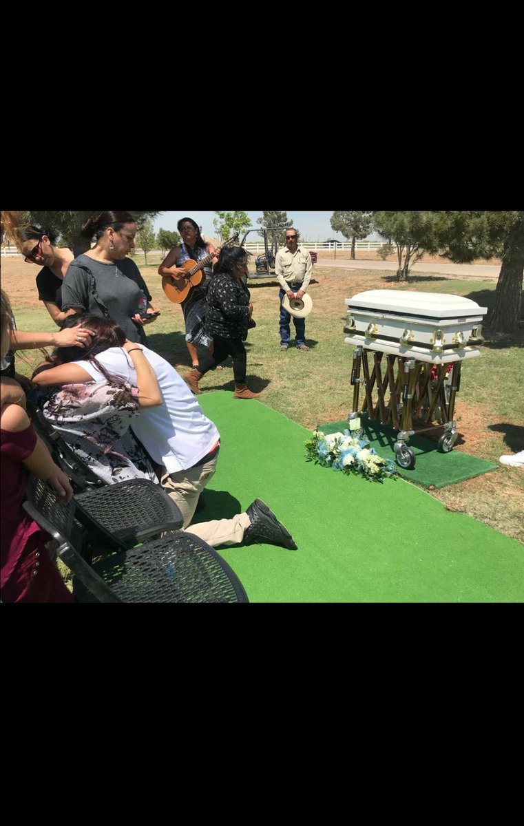 adaleahh's tweet photo. June 6th I lost My 24 week old son.. June 10th I had to bury my son.. Idk why god did this to us but I pray that you heal me &amp; my boyfriend, this is a parents worst nightmare..😞 Rest In Paradise Miguel Antonio Morin Jr. Fly high tatas live it up BIG babyboy in your mansion! 👼💛 https://t.co/fzdhv26EDq