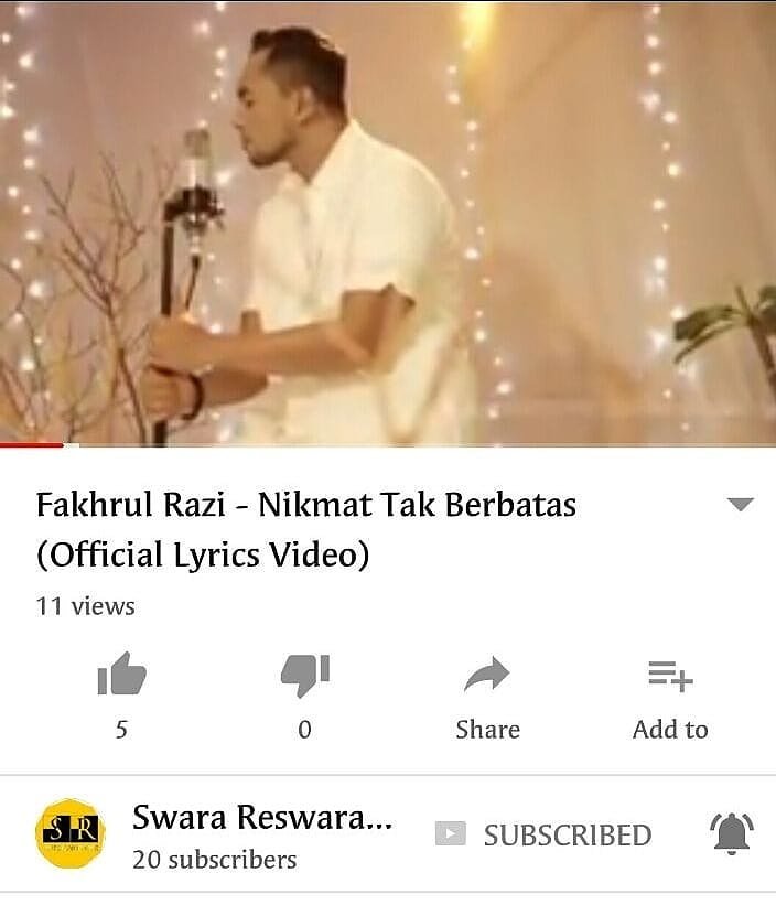 Nikmat Tak Berbatas sudah tersedia di Youtube... jangan lupa like, share dan subscribe  ya. klik link dibawah ini:
youtu.be/ZW9GOZRGRWw
#swarareswaraentertainment 
#NikmatTakBerbatasFR 
#franatics #franaticssid  - #regrann