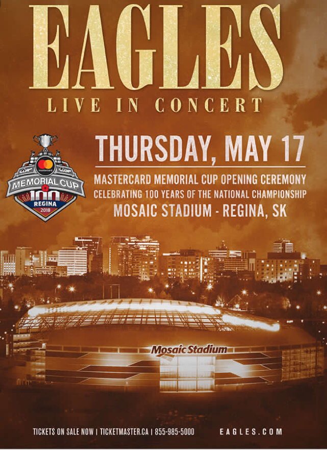 To celebrate the <a href="/SCBroncos/">Swift Current Broncos</a> win we have tickets to give away for The Eagles. Come down to the pub for a chance to win! 

Draw will be made on Wednesday afternoon

*entry with purchase